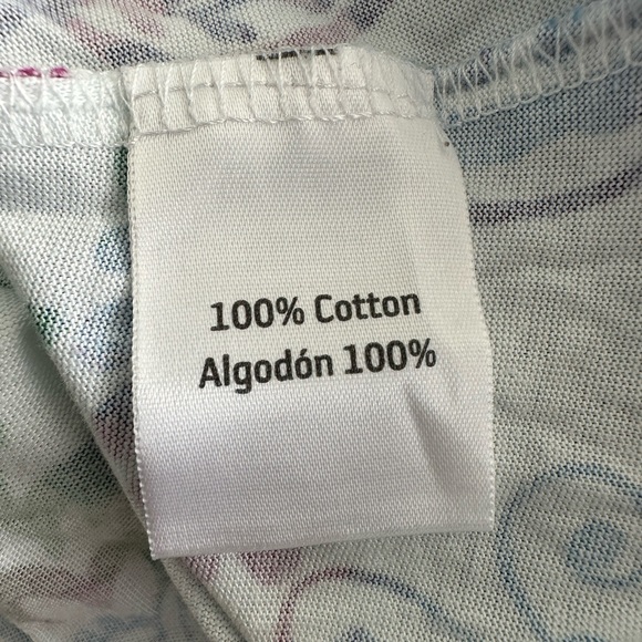 Hanna Andersson short sleeve dragonfly and flower dress. Size 4T - Picture 4 of 5